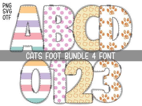 Cats Foot: A Playful Font That Brings Instant Charm to Your Work
