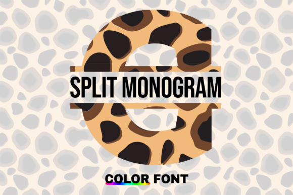 Cheetah Split: A Playful Font for Bold, Eye-Catching Designs