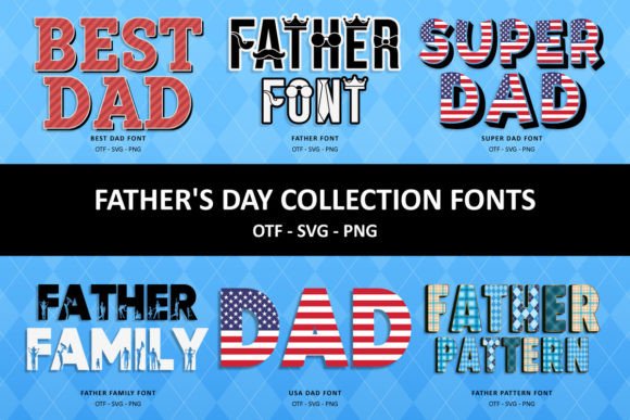 Designing with Heart: A Font Bundle for Father's Day Projects