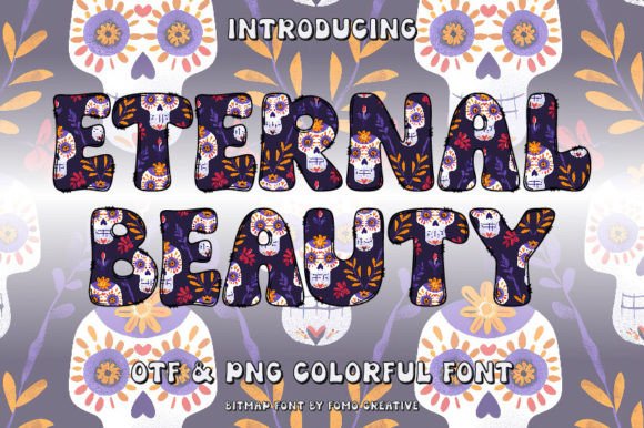 Eternal Beauty: A Color Font for Bold, Modern Design