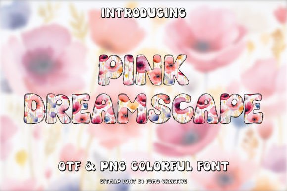 Exploring the Vibrant World of Pink Dreamscape: A Color Font Revolution