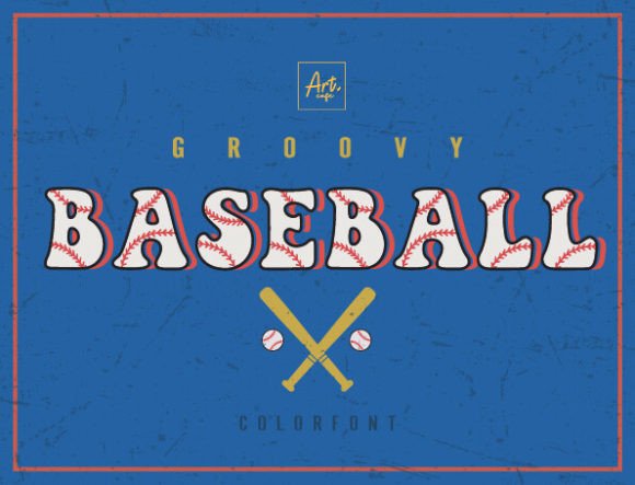 Groovy Baseball: A Typeface That Brings the Retro Heat