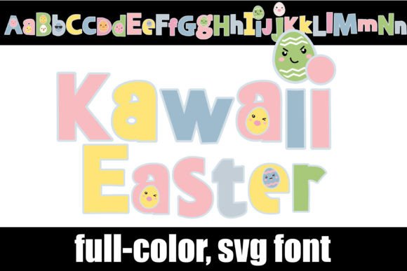 Infuse Springtime Joy with the Kawaii Easter Font Collection