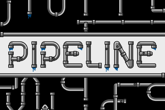 Inject Playful Personality into Designs with Pipeline Font