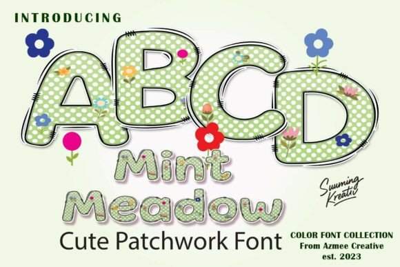 Mintmeadow: A Sweet Pastel Font for Charming Creations