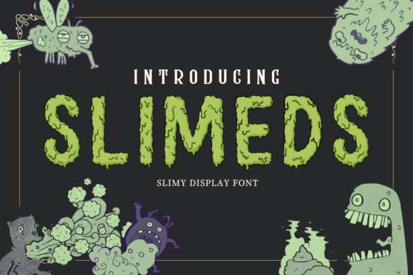 Slimeds: The Playful Typeface for Bold, Creative Projects