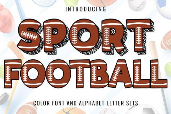 Sport Football Font: A Playful Typeface for High-Energy Designs