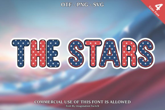 Unlocking Vibrant Design with The Stars Font